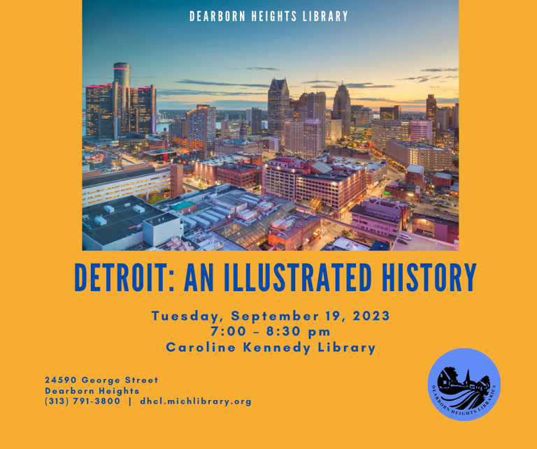 Image for Detroit An illustrated history flyer 9-19-23.png