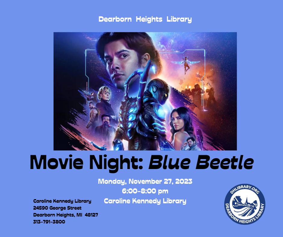 Image for PG-13 Movie Night Blue Beatle  11-27-23 rev.png