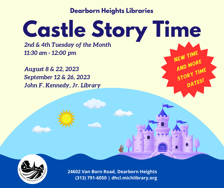 Image for Website Castle Story Time Hours & Dates.png